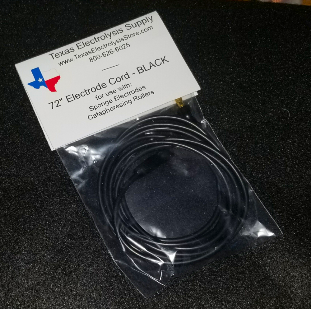 Electrode Cord - BLACK
